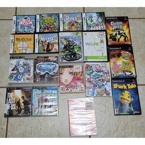 Lot of EMPTY game cases Nintendo DS PS3 PS2 Wii Xbox